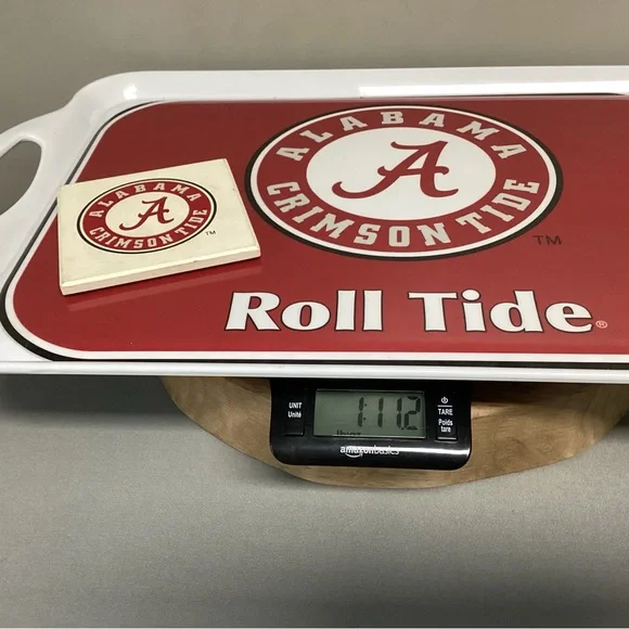 Alabama Crimson Tide College Football Melamine Serving Tray - Roll Tide - Rare - Picture 11 of 11